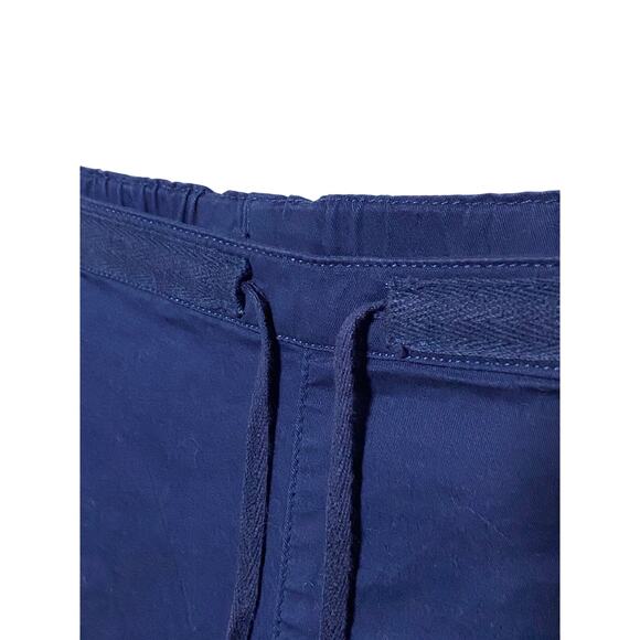 Coldwater Creek Navy Blue Pants Pull On Front Tie Pockets Womens Plus 1X 16W 18W - Picture 4 of 8